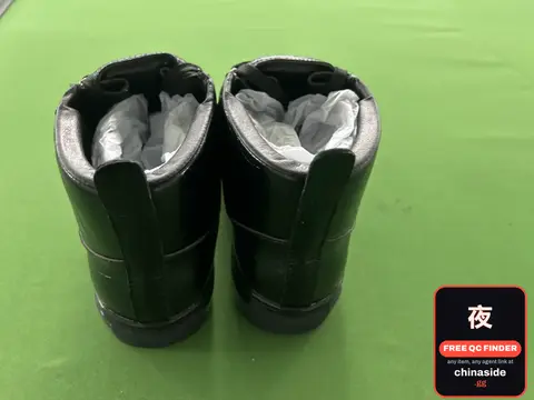 Black High Top Shoes