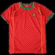 2004 season Portugal home retro Fan version