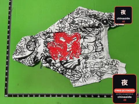 Graffiti Print Hoodie