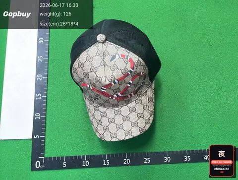 G Monogram Canvas Baseball Cap