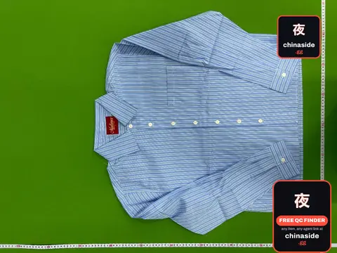 Blue Stripe Long Sleeve Shirt