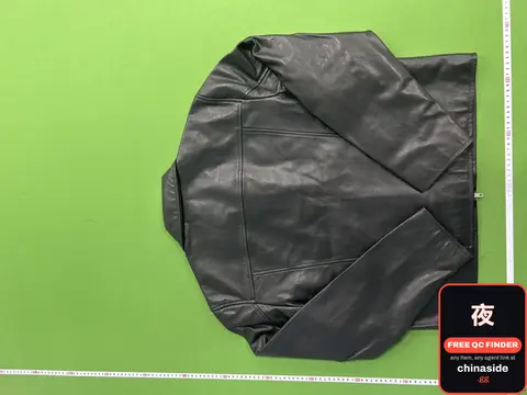 Fyredwrld Black Leather Jacket