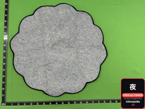 Black Tufted Shag Rug