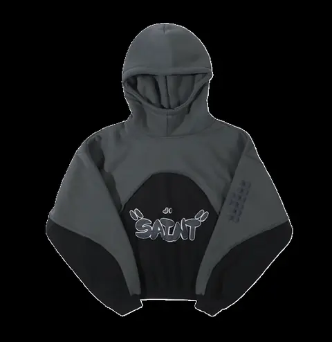 “SAINT” hoodie puffer print