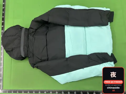 S-World Patchwork Down Coat