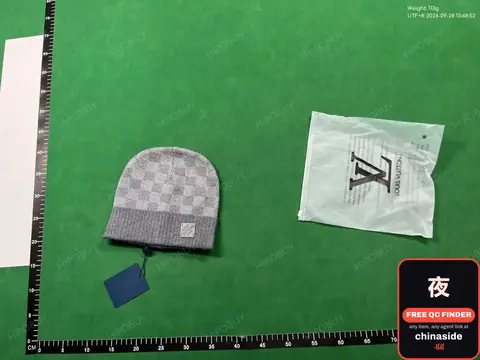 Louis Vuitton Check Beanie