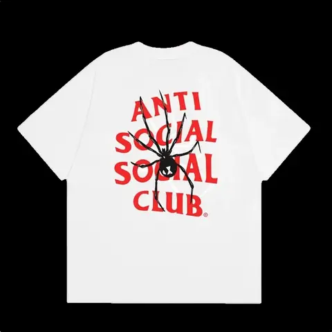 ASSC Tee - White Red Spider