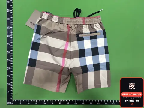 Burberry Check Swim Shorts