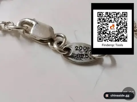 Clip Necklace Sterling Silver