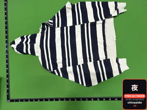 DS Striped Zip Hoodie