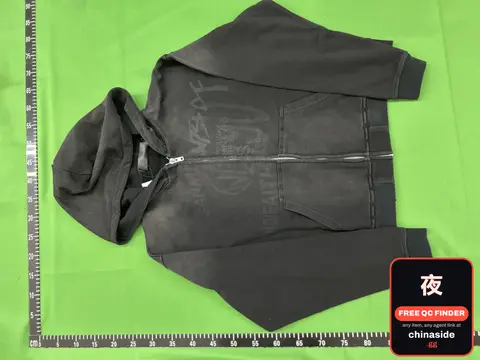 Black Zip Hoodie