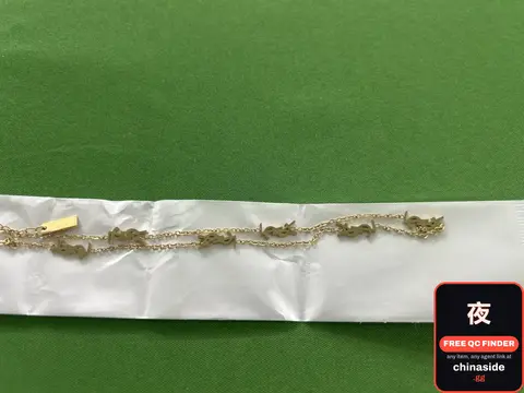 Yangsilin Six Flower Gold Necklace