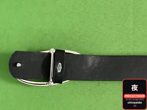 Oval Metal Snap-Button Decorative Belt