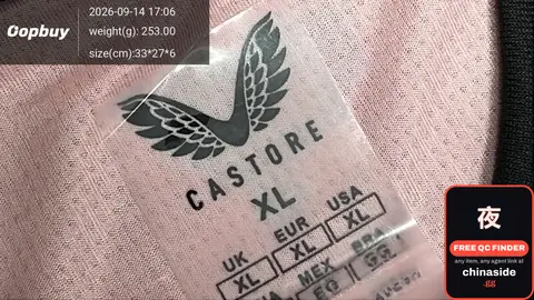 Castore Pink Top