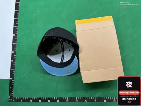 Black and Blue Cap