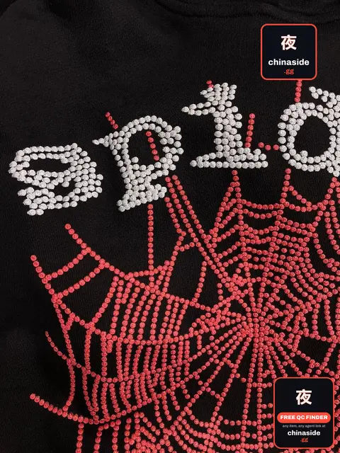 Spider Rhinestone Hoodie