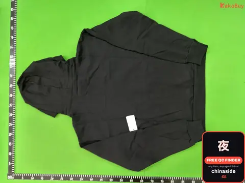 Black Foam Spike Hoodie Set