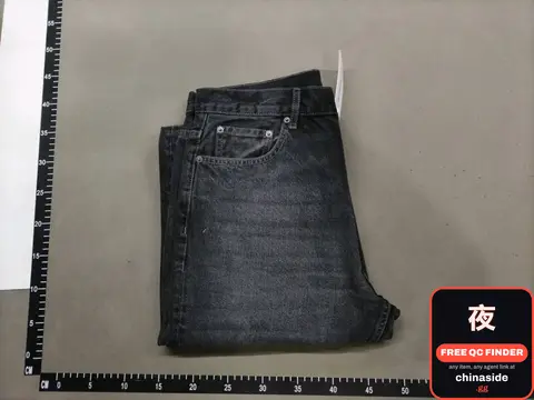 Washed Black Trousers