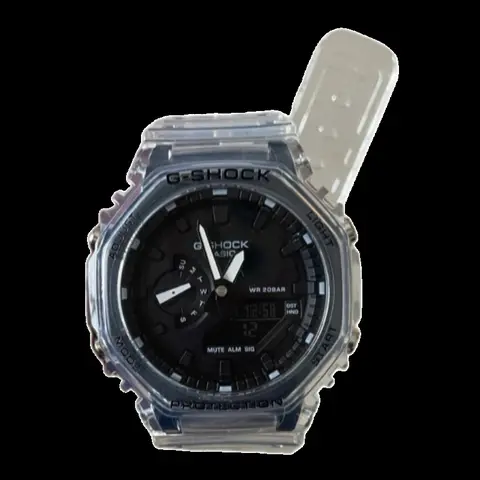 Casio [G-SHOCK] - Clear Black Dial