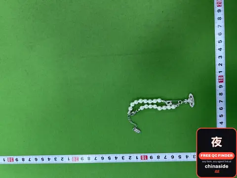 Silver Pin Pearl Bracelet