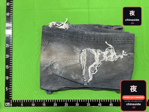 Japanese Fabric Distressed Jeans