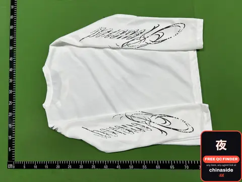 White Long Sleeve Tee