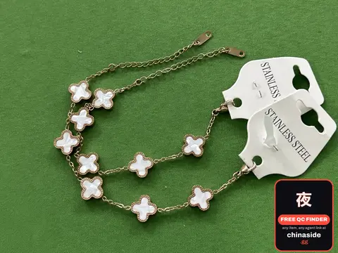 Fritillaria Rose Gold Chain Bracelet