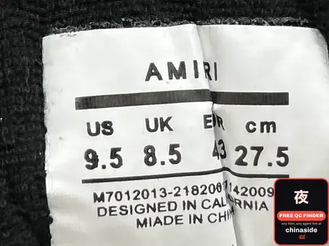 Amiri Bone Sneakers