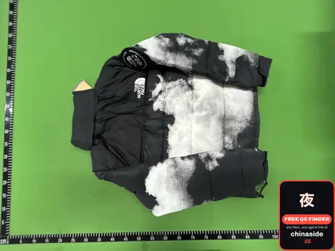 Cloud Tie-Dye Printed Down Jacket