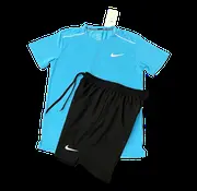 Nike Set - Blue Tee & Black Shorts