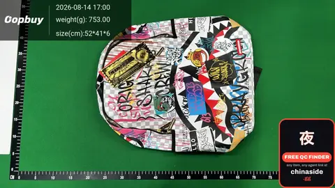 Fish Mouth Five Color Backpack