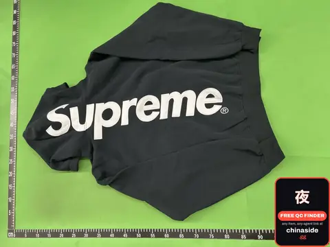 Supreme Black Hoodie