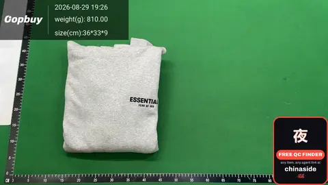 Essentials Front-And-Back Flocked Print Pullover Hoodie