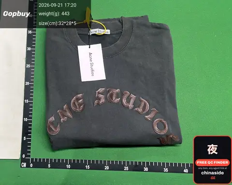 Leather Logo Long Sleeve T-Shirt