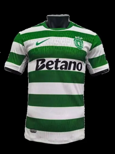 2526 Season Sporting Lisbon Home Player Edition Jersey