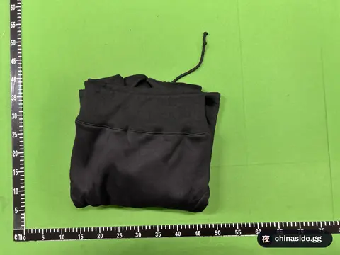 Letter-Print Fleece Hoodie