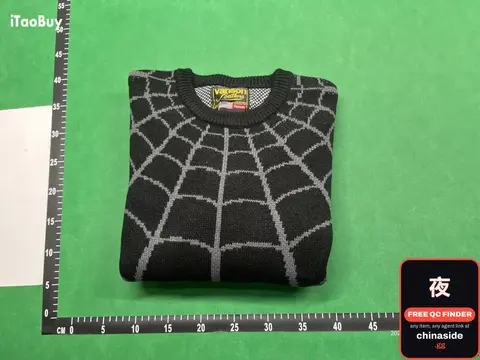 Spider Sweater Black