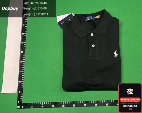Polo Ralph Lauren Black Polo Shirt
