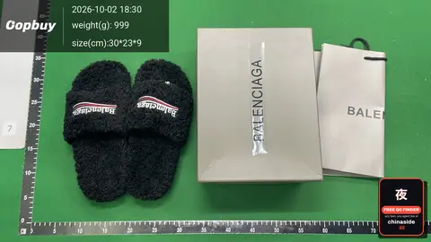 Plush Flat Slippers