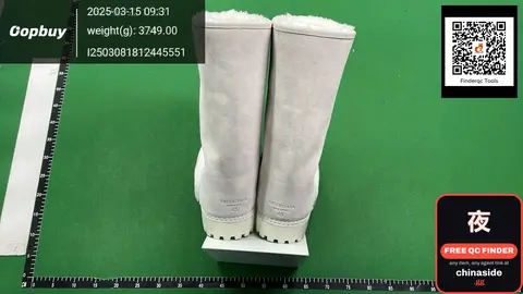 White Fur Lined Boots