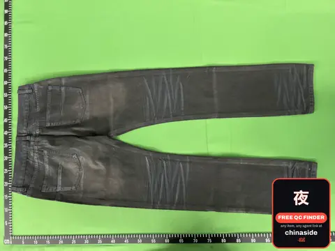 Ghost Claw Black Wax Jeans