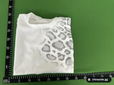 American Retro Gradient Waffle Long Sleeve Tee