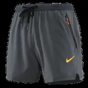 Nike Shorts - Charcoal Orange Swoosh