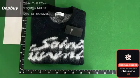 Sail Black Long Sleeve Sweater