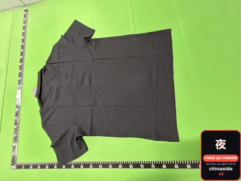 Triangle Zipper Lapel T-Shirt