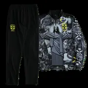 2425 Brazil Jesus Training suit set