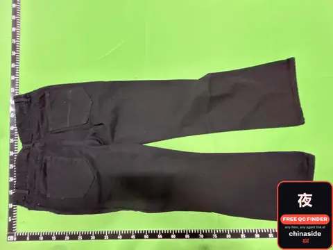 Paris Style Straight-Leg Black Jeans
