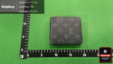 Men's Floral Plaid Short Wallet