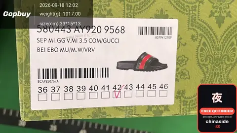 Gucci Slide Sandal