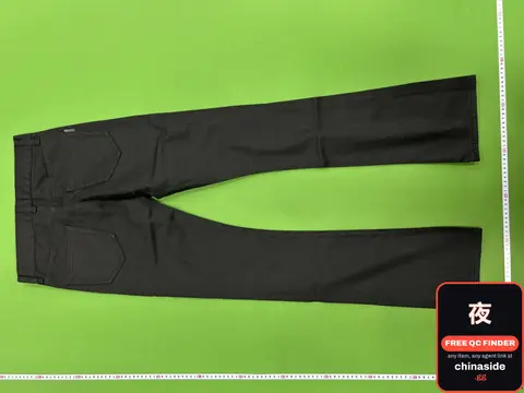 Brushed Wax Skinny Jeans